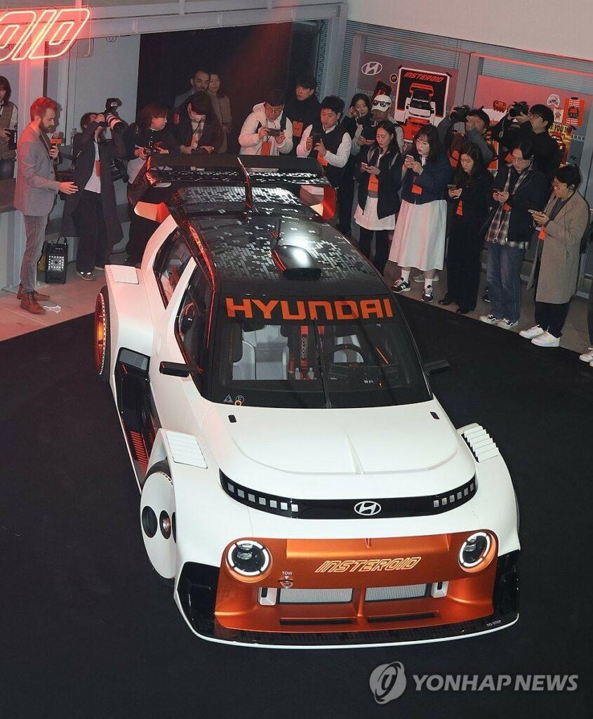 «هيونداي» تكشف عن التصميم الأولي لسيارتها «Insteroid»