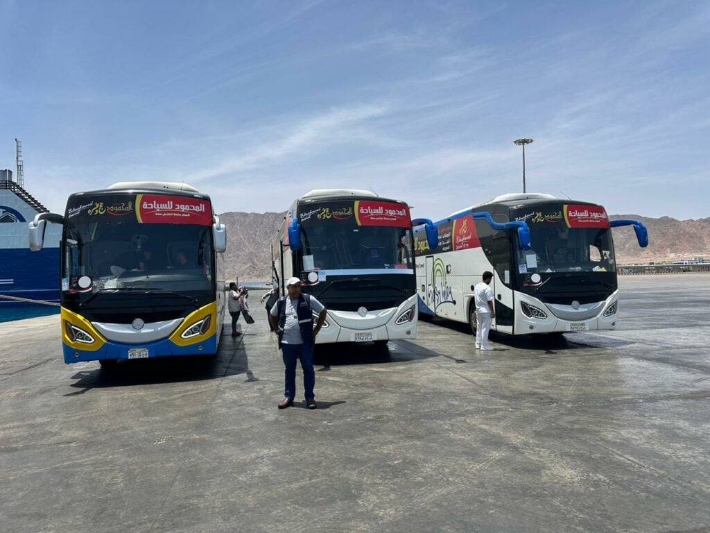 «الجسرالعربي» تستعد لنقل 100 حاج من ميناء نويبع إلى السعودية غدًا الثلاثاء