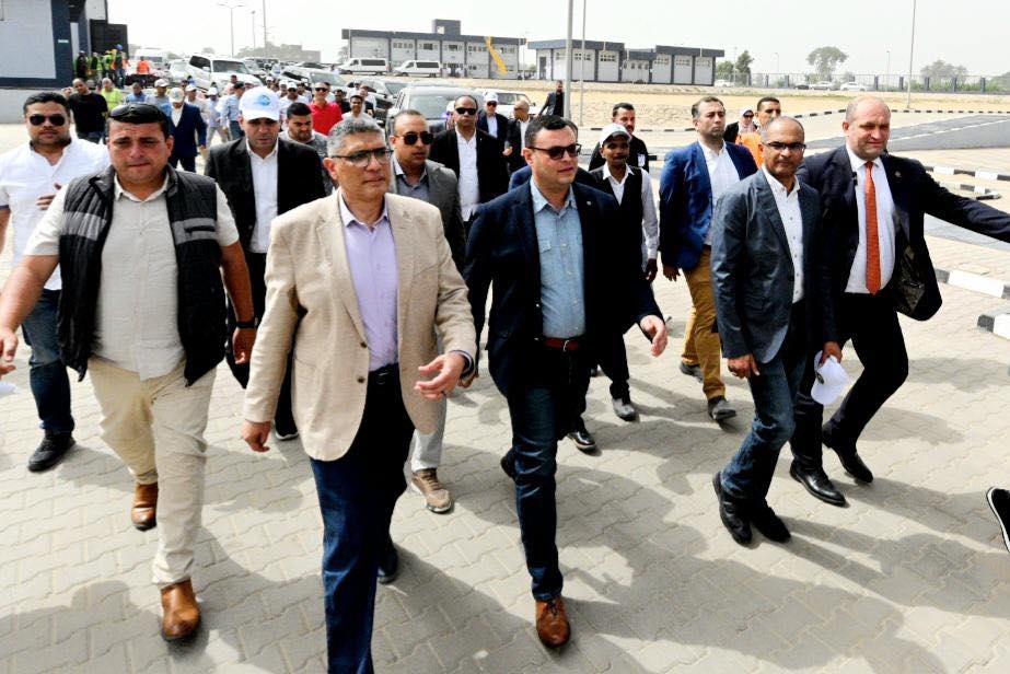 وزير الإسكان ومحافظ الجيزة يفتتحان المرحلة الأولى من محطة مياه الشرب بأوسيم بطاقة 60 ألف م3/ يوم