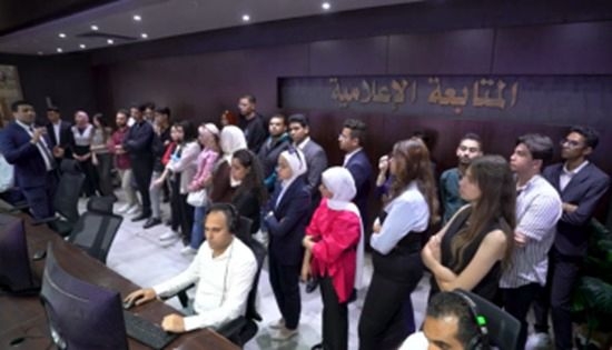 الداخلية تستقبل الشباب المشاركين في برنامج القمة العالمية للقيادات الشبابية الإعلامية (صور)