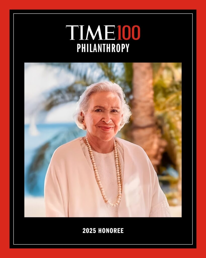 يسرية لوزا ـ ساويرس بين أبرز رواد العطاء في قائمة TIME100 Philanthropy لعام 2025