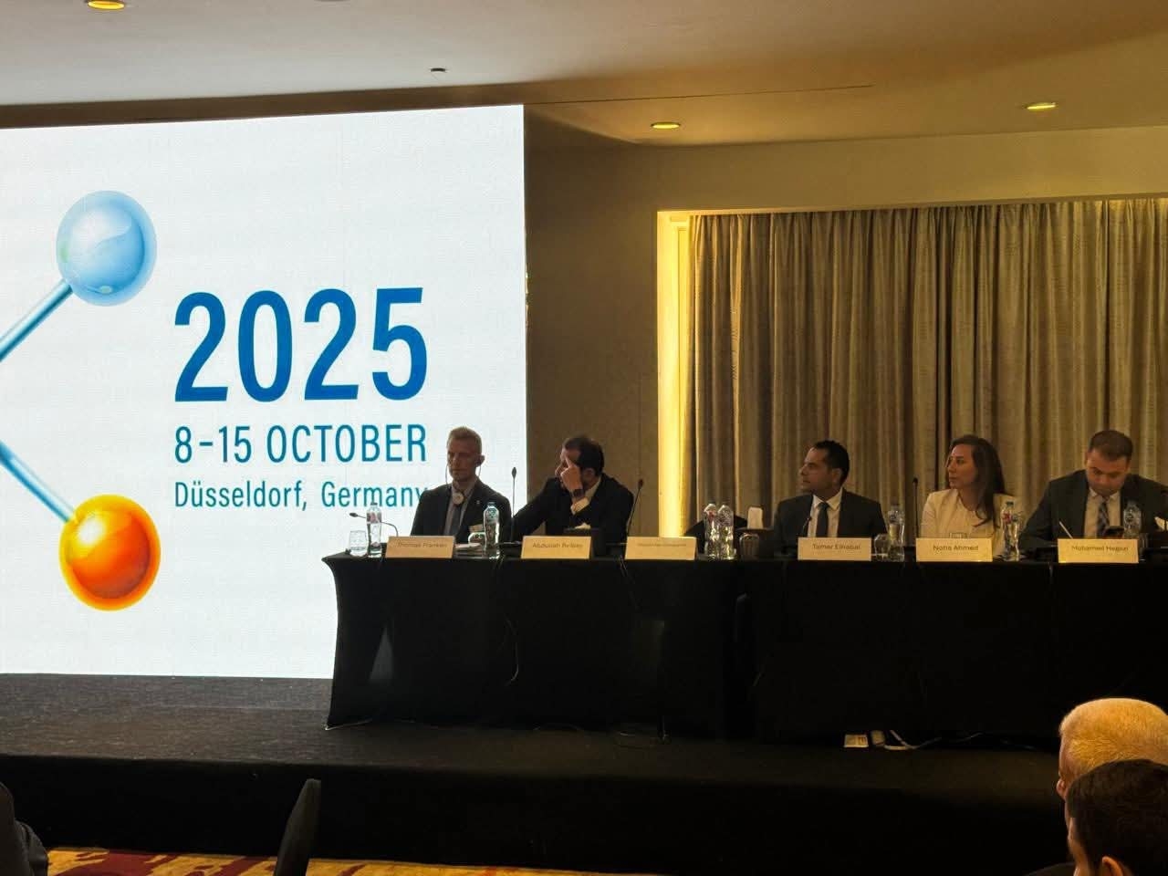 المهندس تامر الحبال يشارك في فعالية ترويجية لمعرض K 2025 العالمي