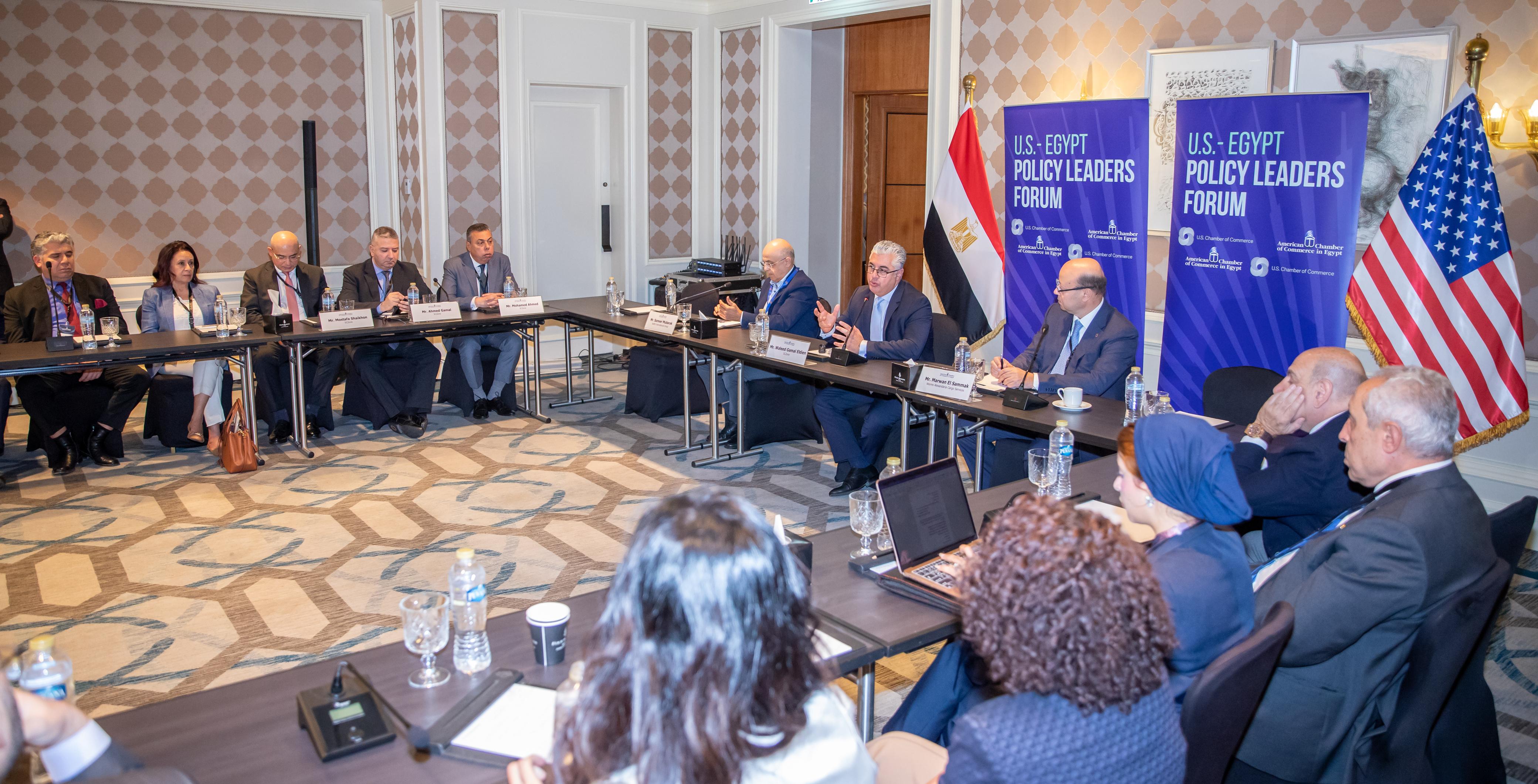 جمال الدين: هناك العديد من القطاعات الصناعية المتاحة أمام الشركات الأمريكية في المنطقة الاقتصادية لقناة السويس