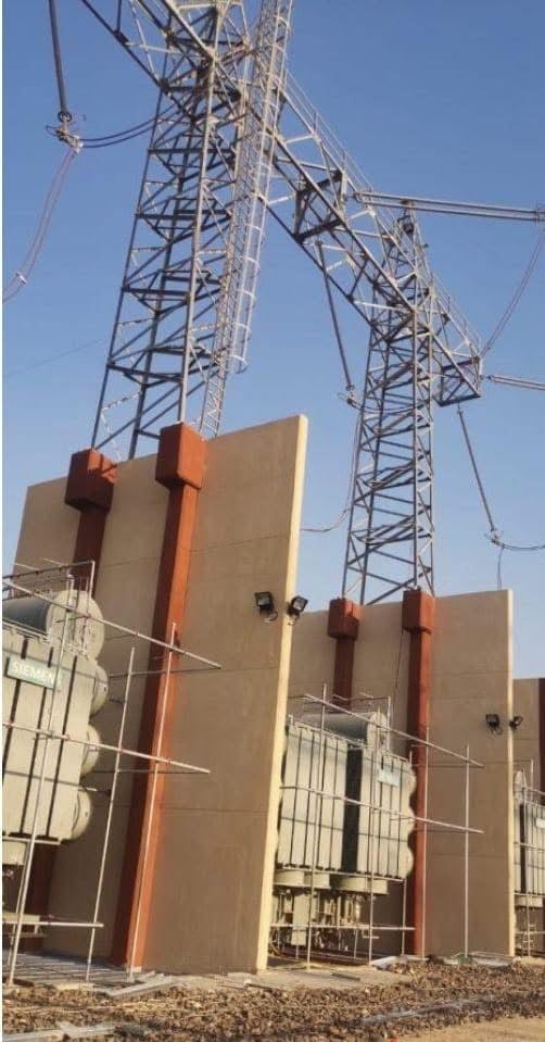 «نقل الكهرباء» تبدأ تشغيل المحول رقم (1) بمحطة زهراء المعادي