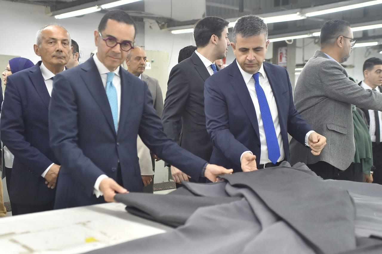 وزير الاستثمار يشارك بفعاليات وضع حجر الأساس لمصنع البرم الجديد بشركة KCG التركية للمنسوجات