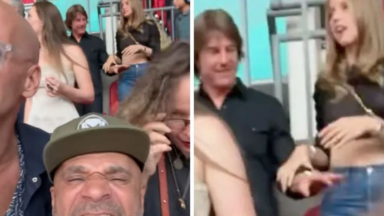 Tom Cruise, Ana de Armas spotted holding hands at Oasis Wembley gig