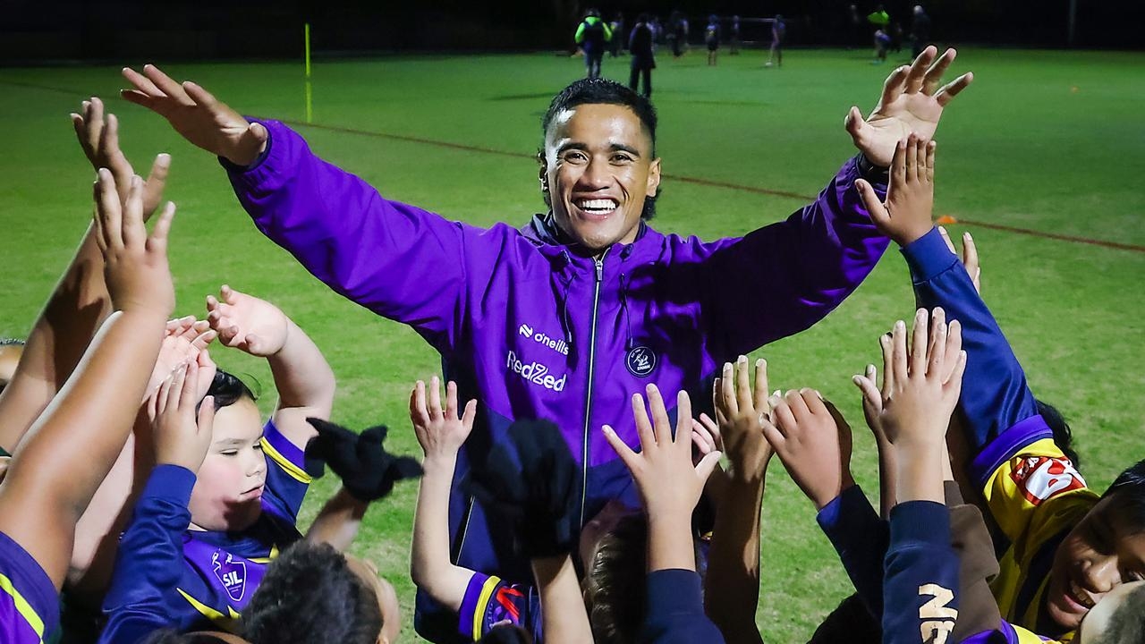 ‘Victorians want to play in the NRL': Sua Fa'alogo inspiring next generation of locals to play for Melbourne Storm