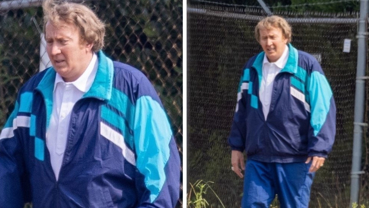 Nicolas Cage unrecognisable on set of new sports movie Madden