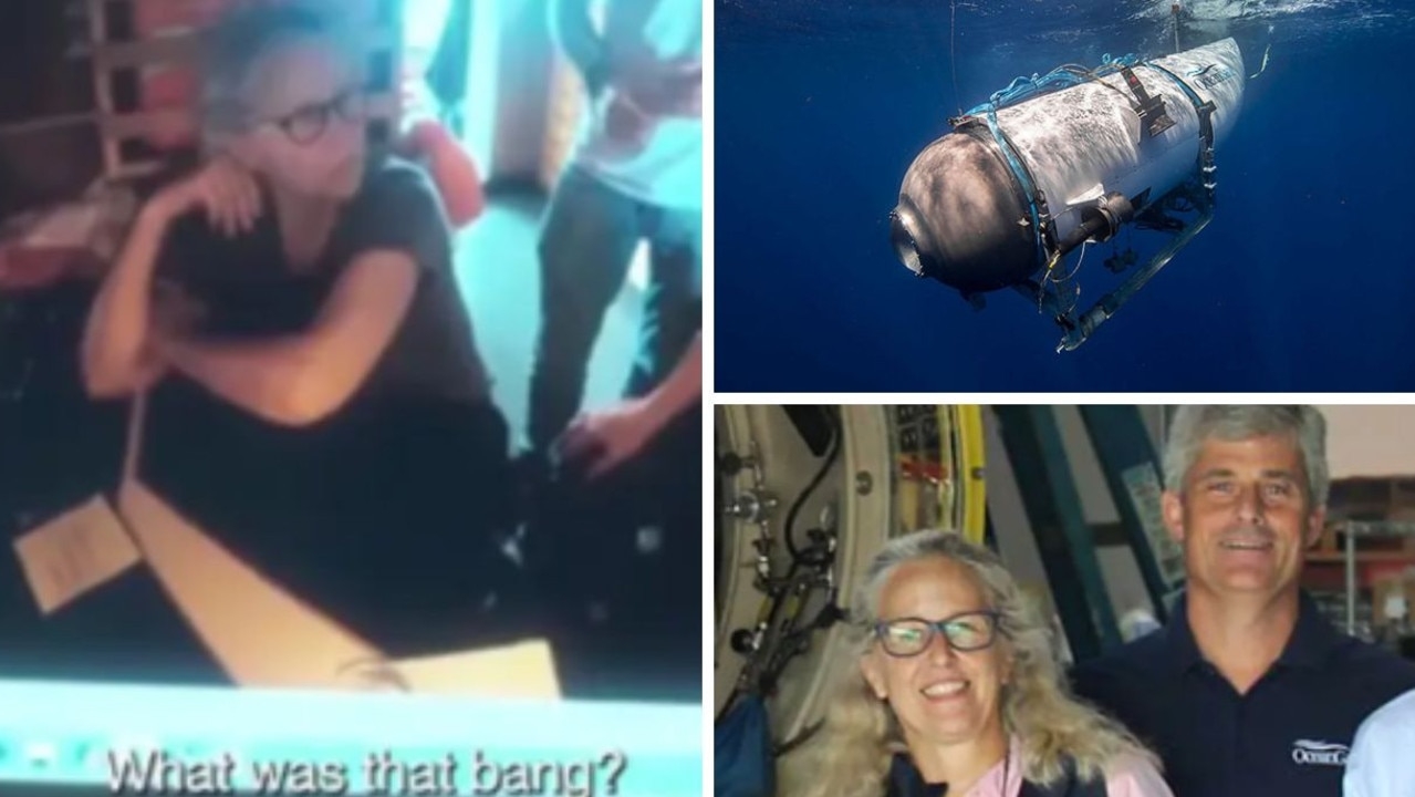 ‘What was that bang?': OceanGate CEO's wife's reaction to fatal Titan sub implosion revealed in new footage