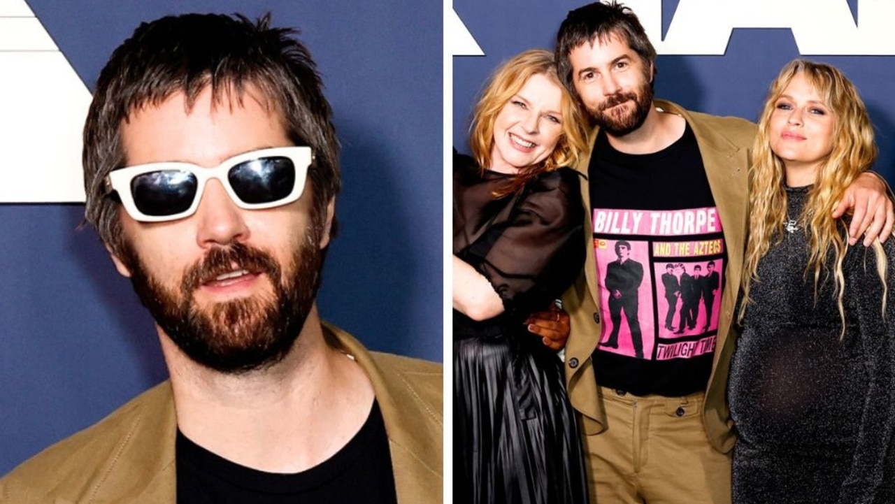 British actor Jim Sturgess joins Teresa Palmer at the Australian premiere of new Aussie series Mix Tape