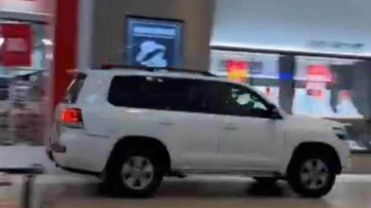 Police make arrest after allegedly stolen car ploughed through Northland Shopping Centre