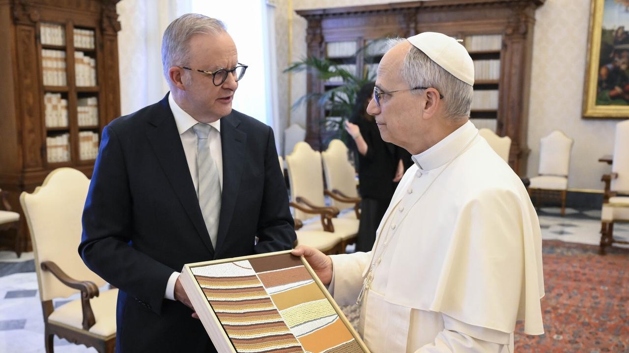 Albanese formally invites Pope Leo XIV to Australia during private meeting