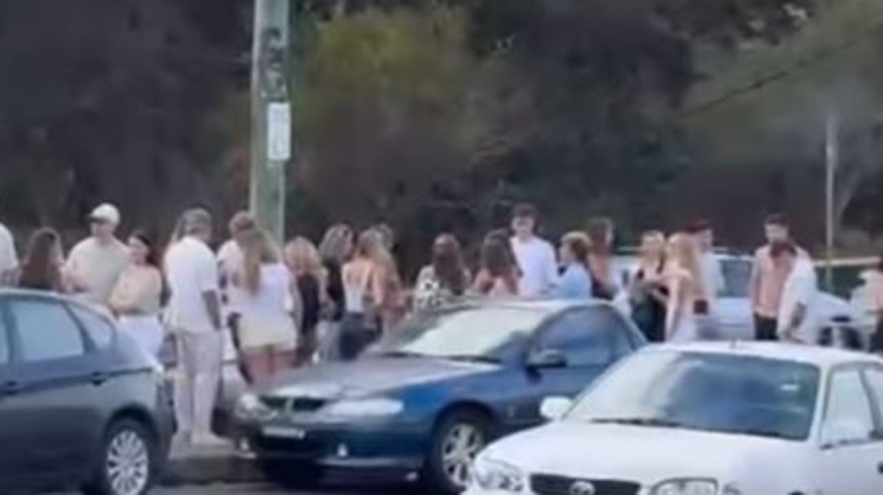 Insane line for the pub at 9am on Anzac Day