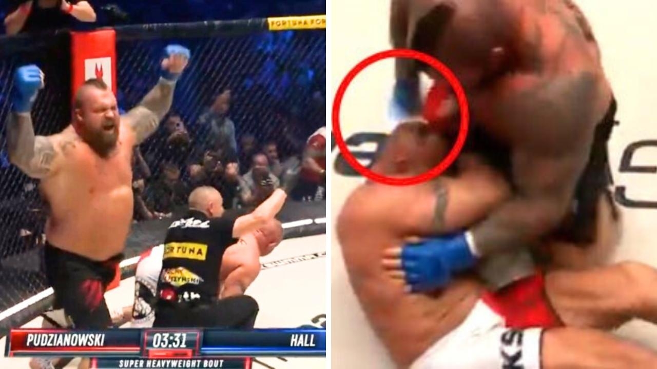 ‘World's strongest man' KO's fighter in 30 seconds