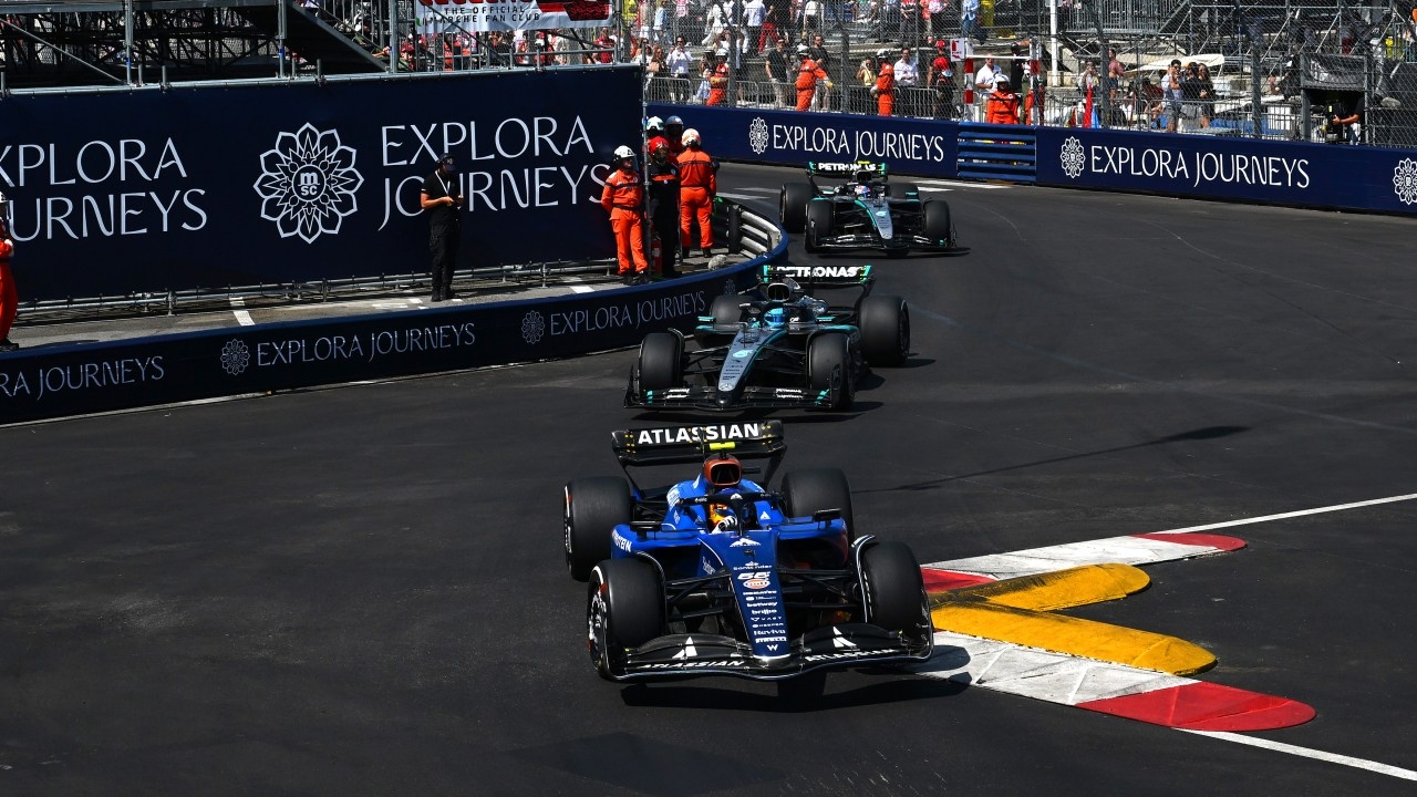 ‘Not pretty': Williams driver Alex Albon speaks out after controversial Monaco GP battle with George Russell