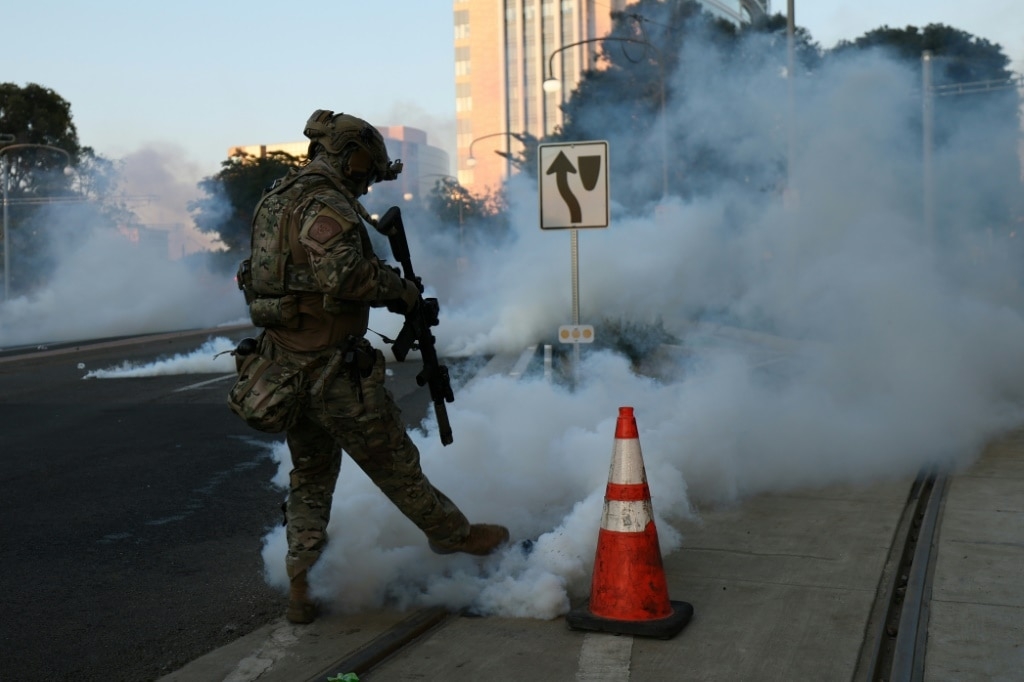 Trump deploys Marines, raising tensions in Los Angeles protests