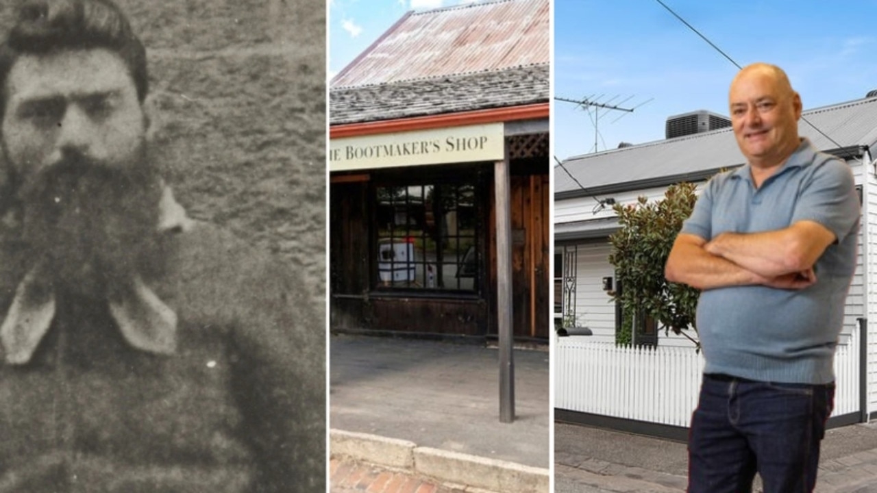 Bushranger Ned Kelly, The Block's Danny Wallis in Melbourne auction action