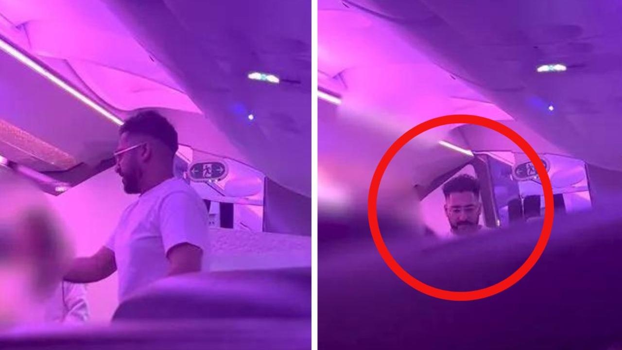 Moment Virgin Atlantic passenger hurls horrific abuse at hostess he threatened to ‘gang rape & set alight' in vile rant