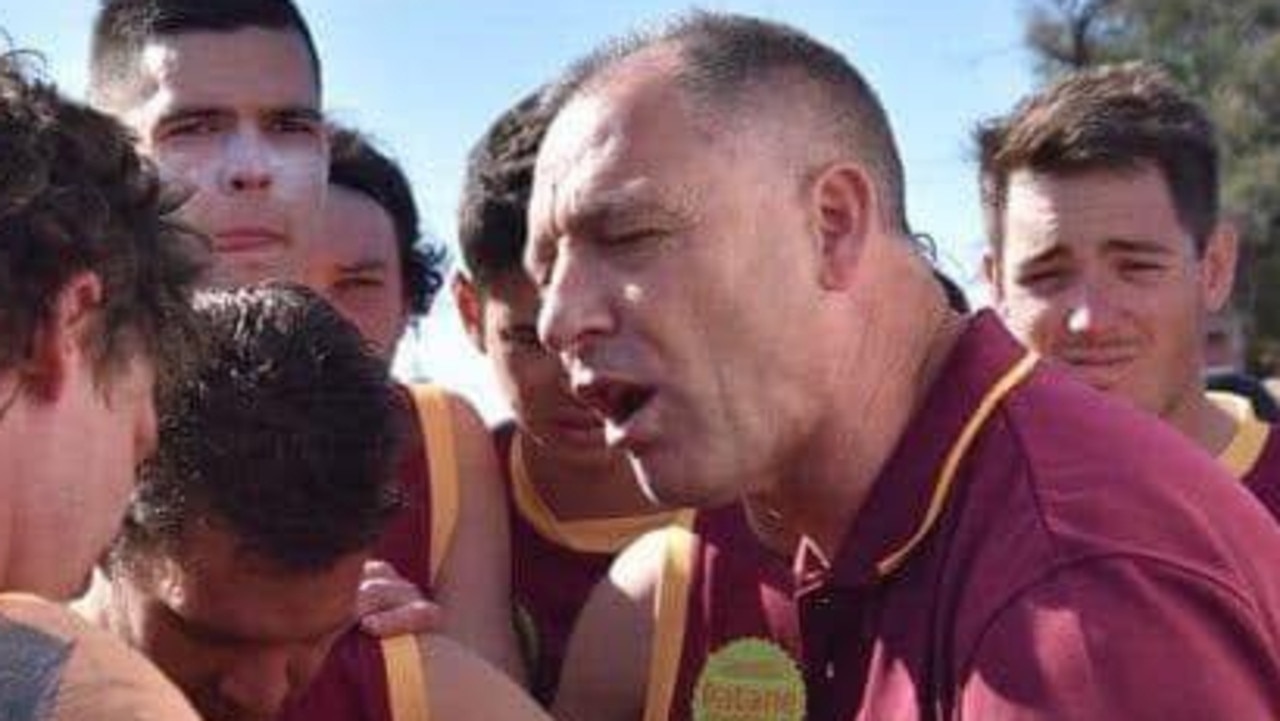 Harvey Brunswick Leschenault Football Club coach John Baggetta sacked over derogatory comment