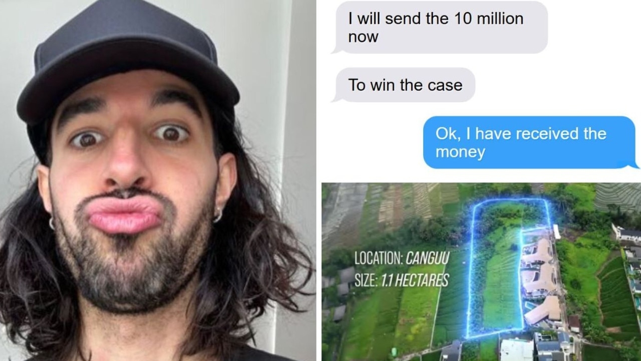 Australian influencer scammed out of $6.2m in ‘dodgy' Bali land deal