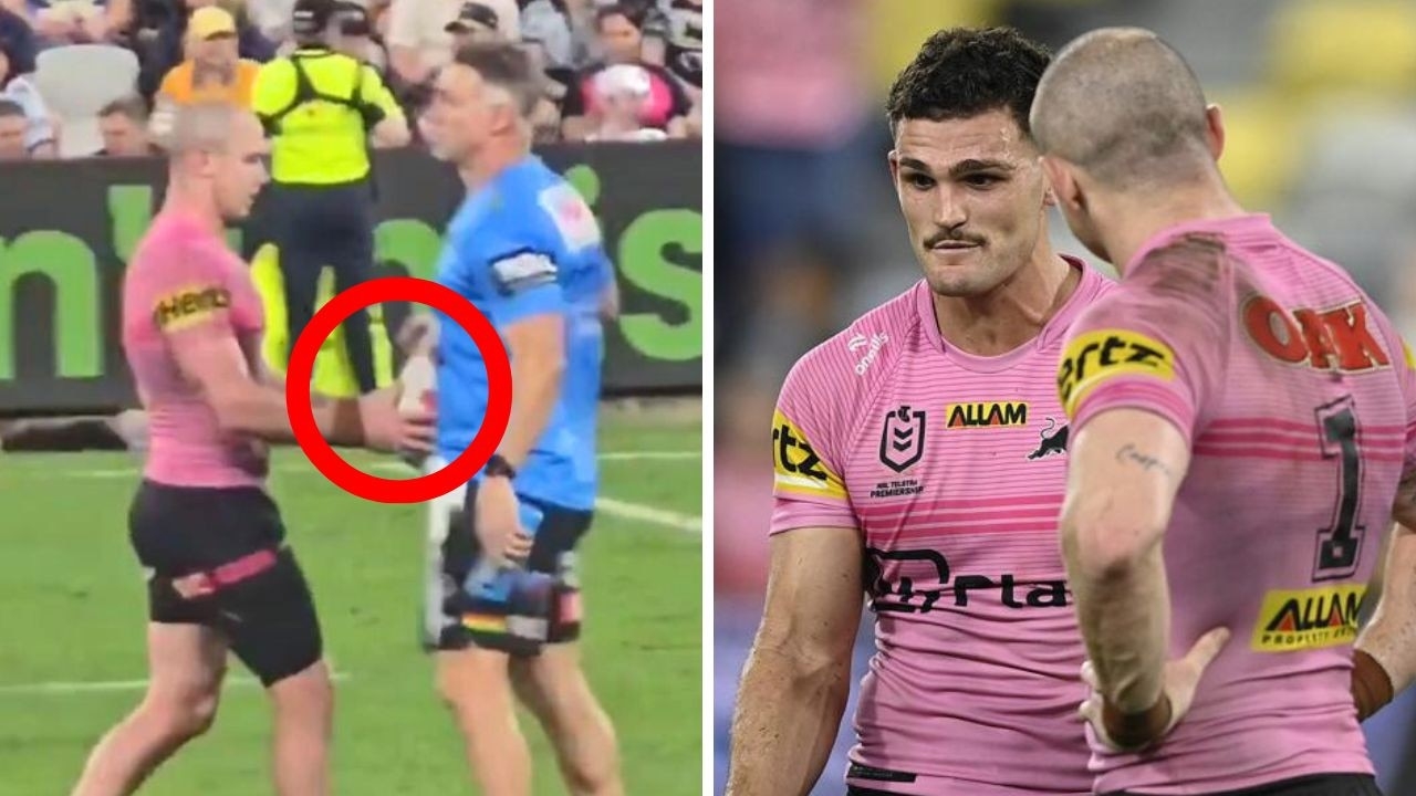 ‘Don't touch our balls': NRL erupts over dodgy Panthers trainer video