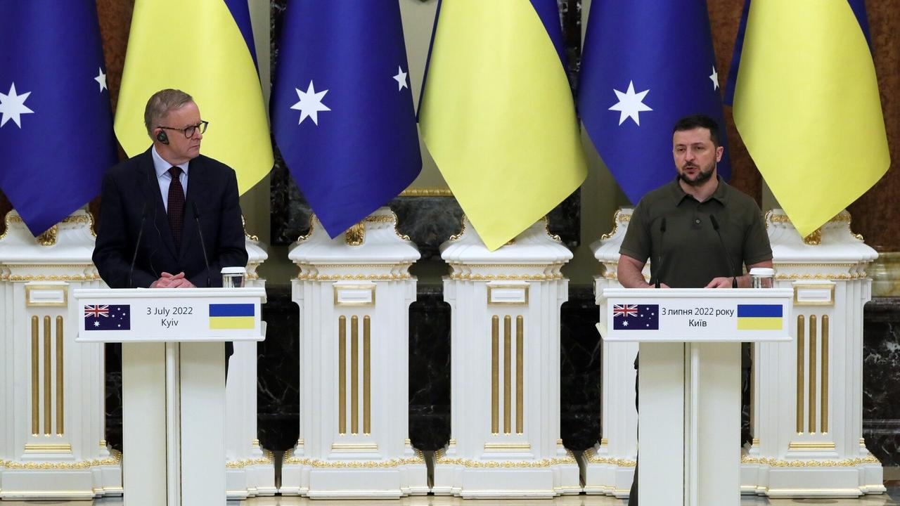 Albanese government a ‘very strong supporter' of Ukraine