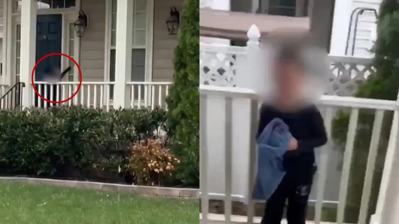 Sobbing five-year-old Asian boy tormented by hateful middle-schoolers in heartbreaking video: ‘Don't hurt me!'