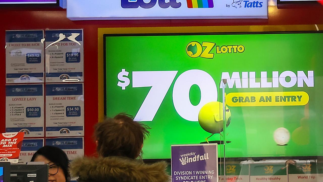 One-in-five Aussies expected to have ticket in Oz Lotto's $70m jackpot