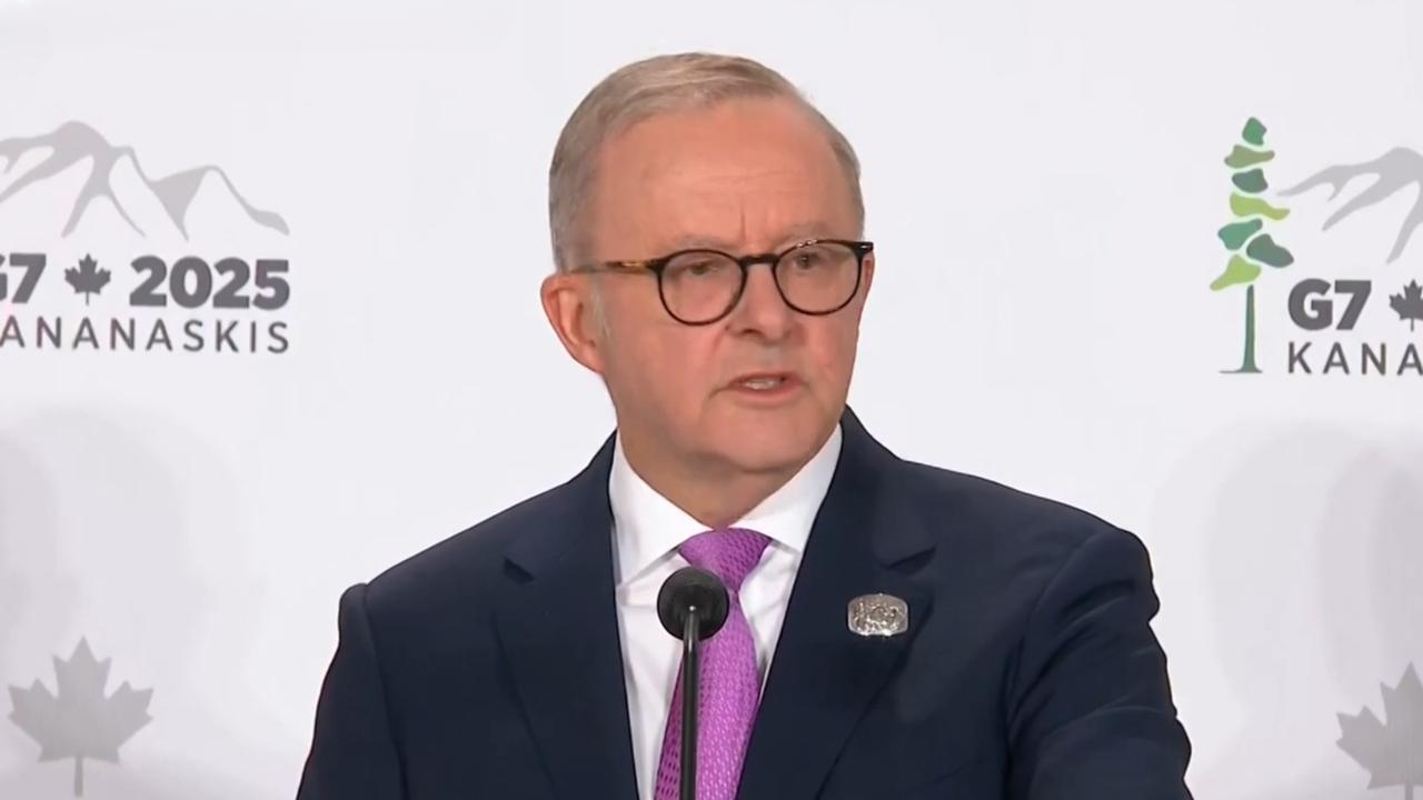 Albanese calls on world leaders to ‘work together' in turbulent times at G7 summit