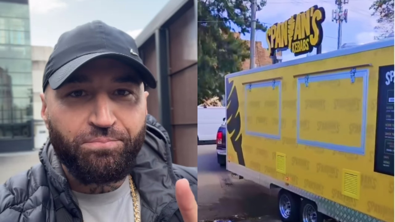 'They have to pay for it': Social media star Spanian sends message to community after Melbourne kebab food truck vandalised