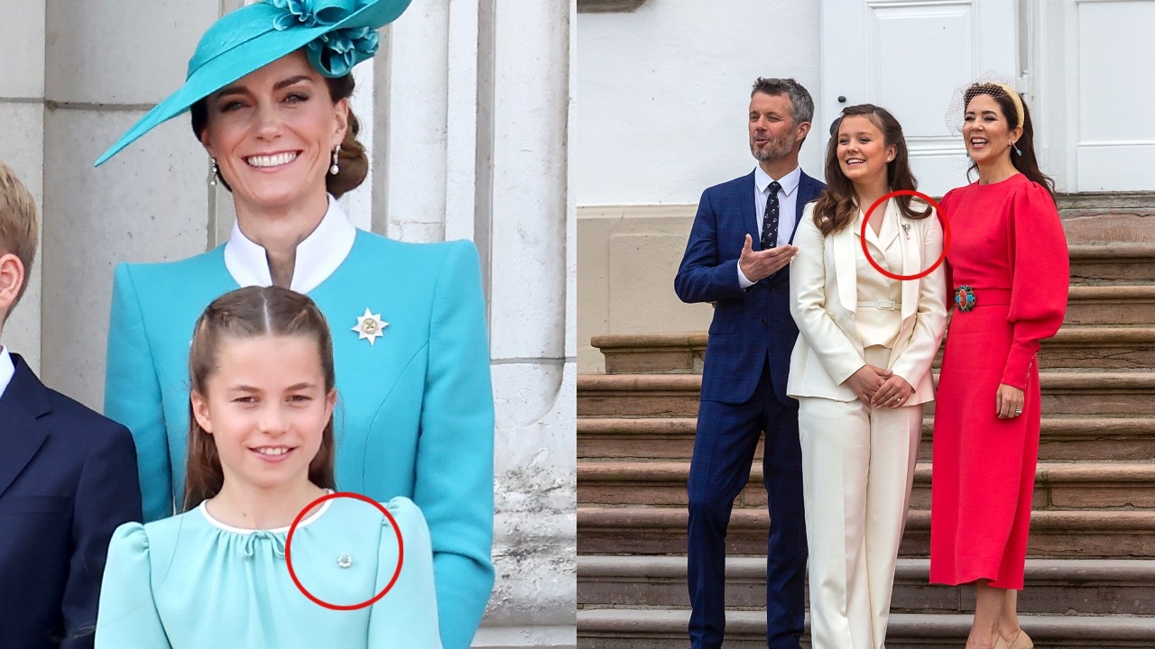 'So sweet': Royal observers spot charming connection between Princess Charlotte and Danish royal Princess Isabella at recent events