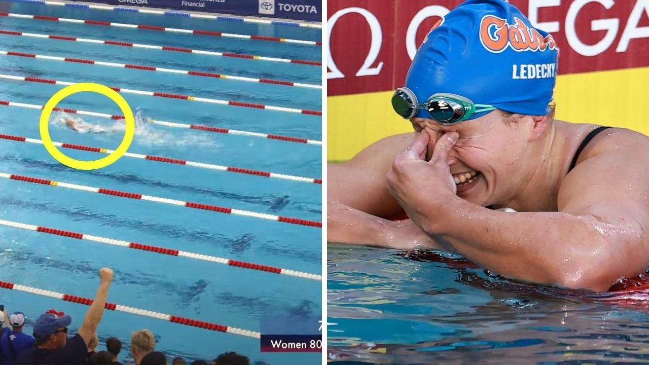 Swimming rocked as legend Katie Ledecky does the unthinkable