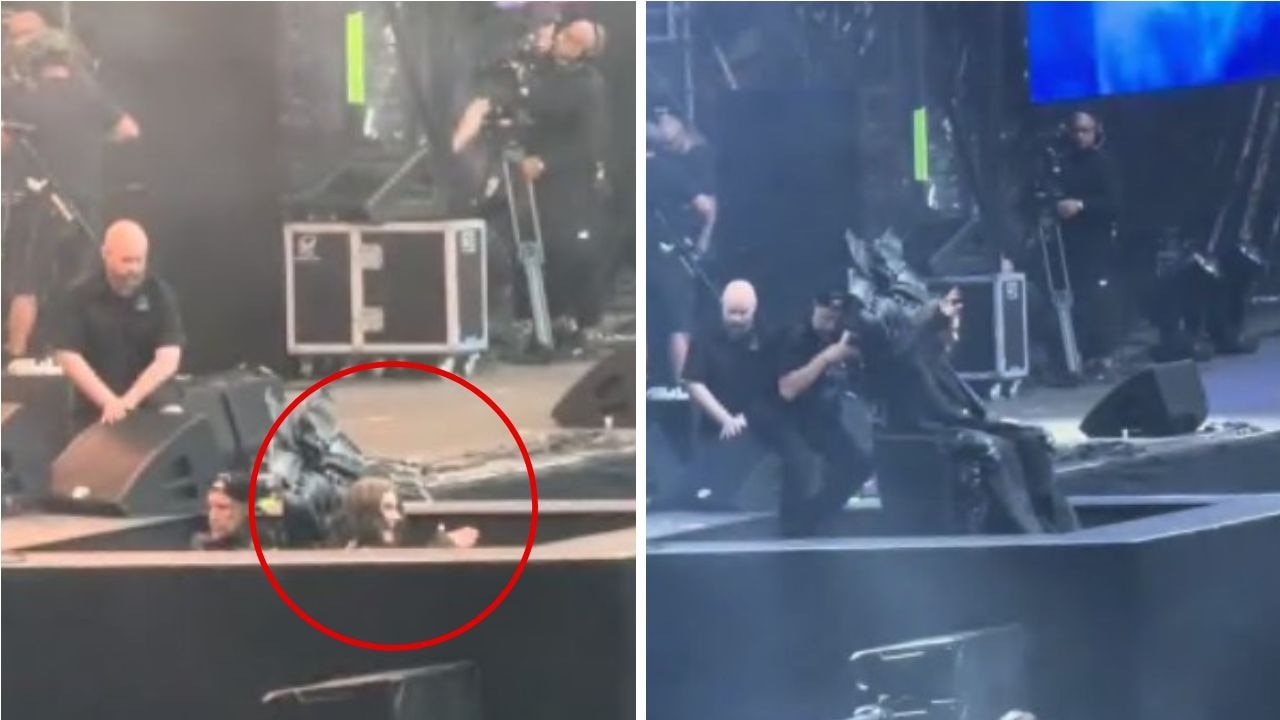 Ozzy Osbourne takes to the stage for the last time