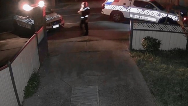Two men in serious condition after Albion, Melbourne man bravely pins down knife-wielding invader in city's western suburbs
