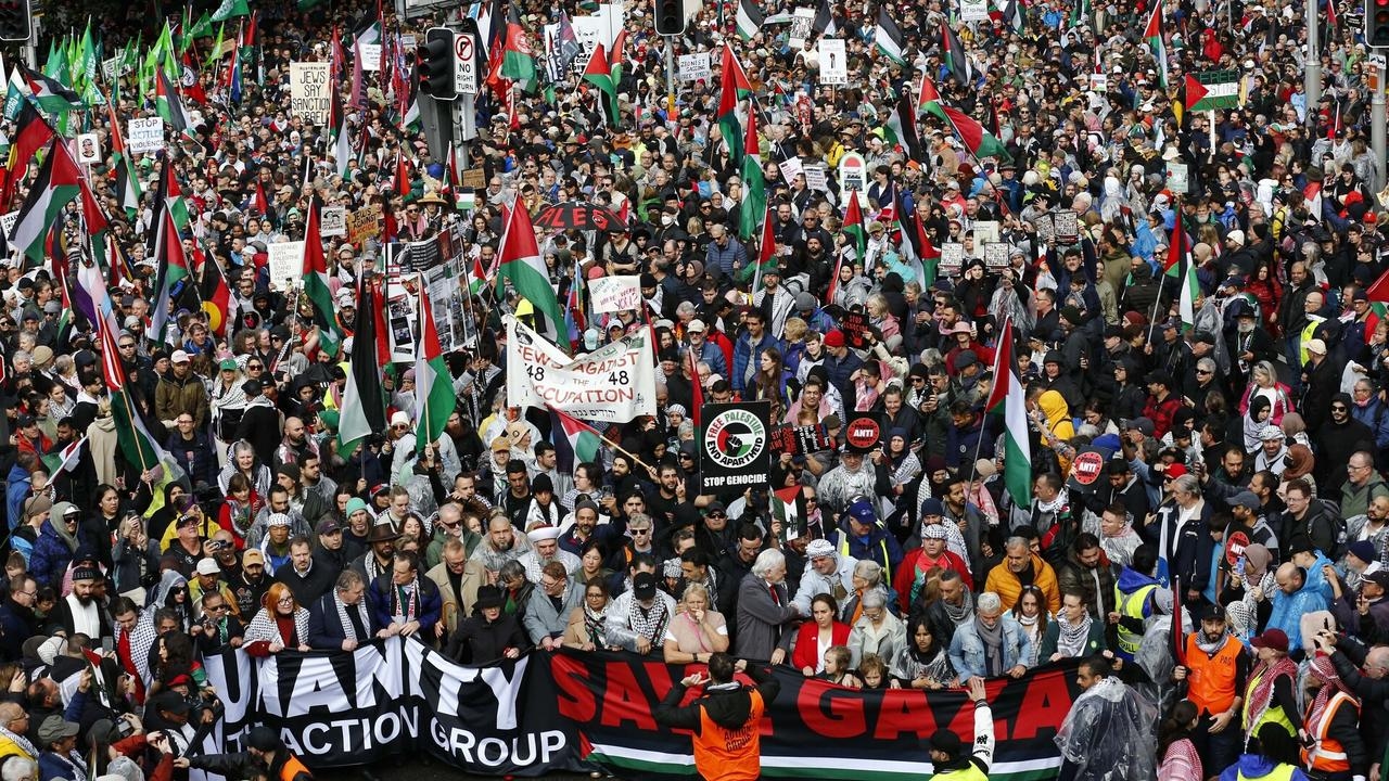 Australia's large protests will show the world ‘how strongly' people feel against Israel