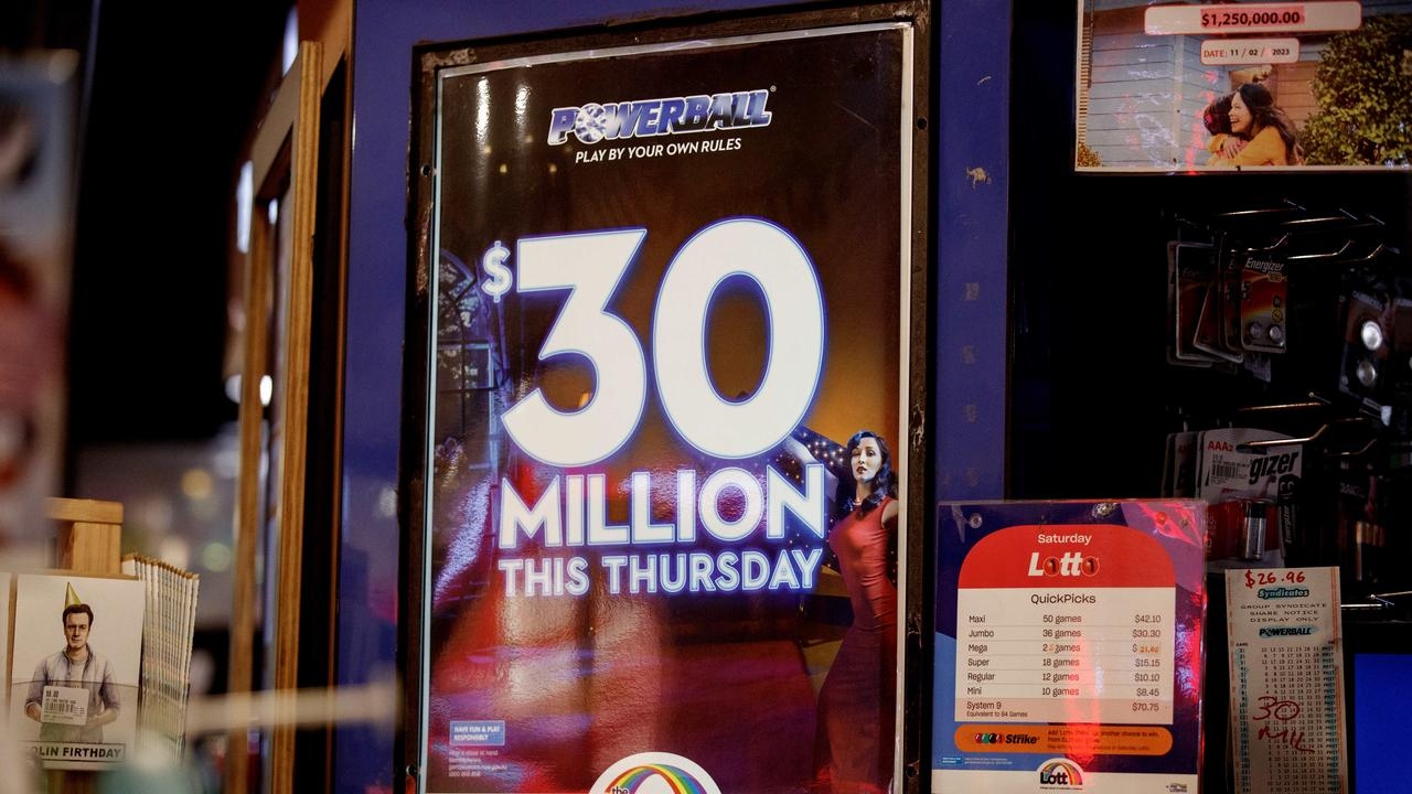 Aussie man scores entire $30m Powerball jackpot