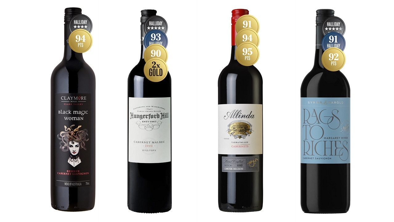 The Australian Wine Club: Classic cabernet sauvignon from Claymore, Hungerford Hill, Allinda and Byron & Harold