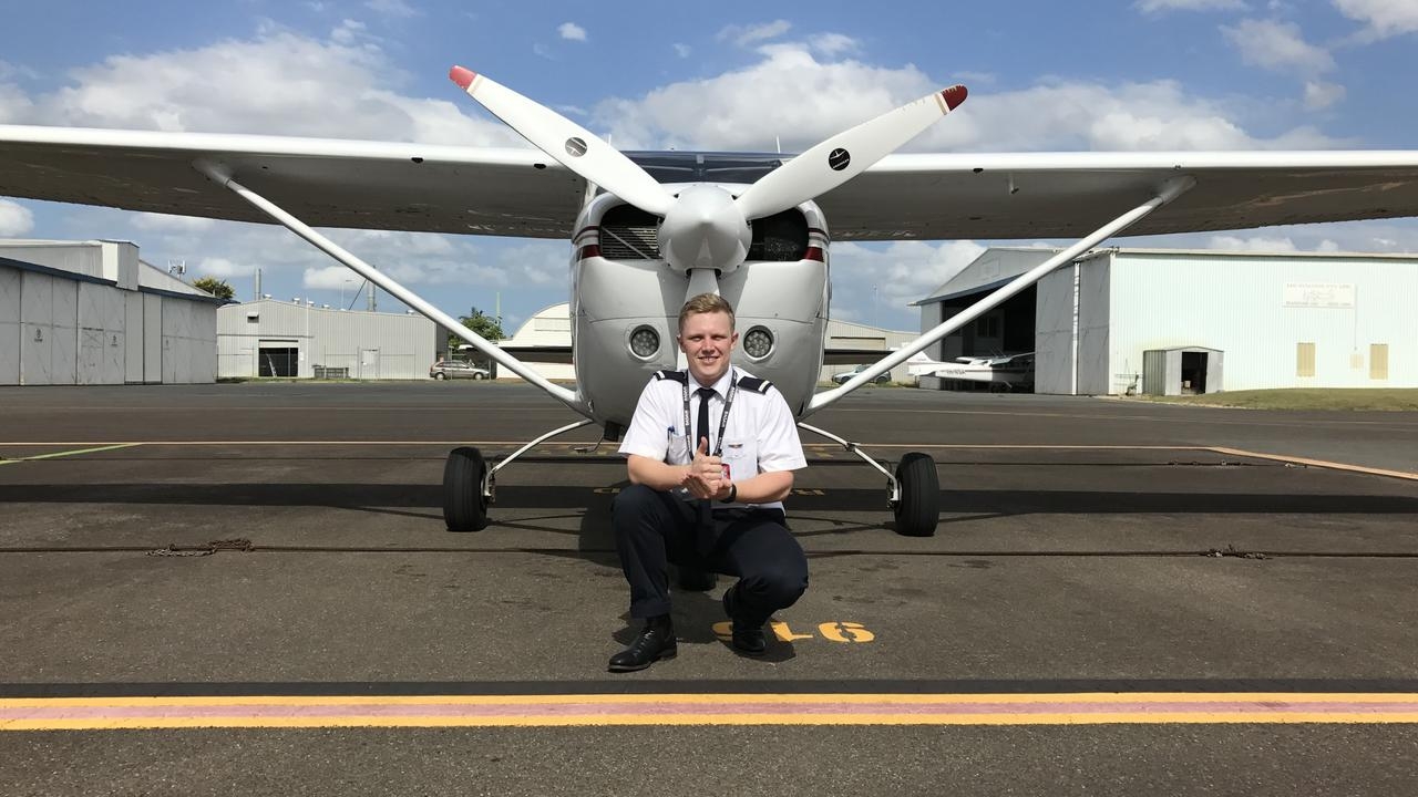 Corey Munce's career as a horse trainer is flying, despite his dream to be a pilot stuck at the terminal