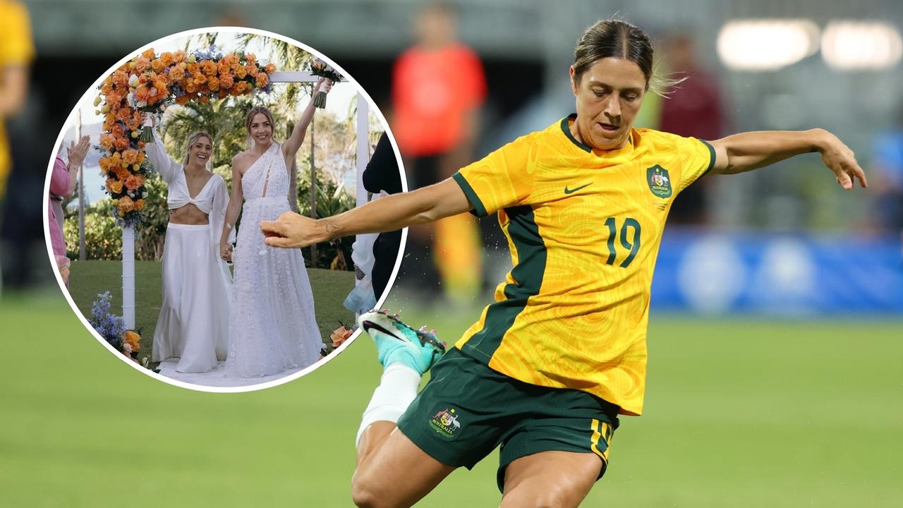 Matildas star Katrina Gorry wedding with Clara Markstedt pictures