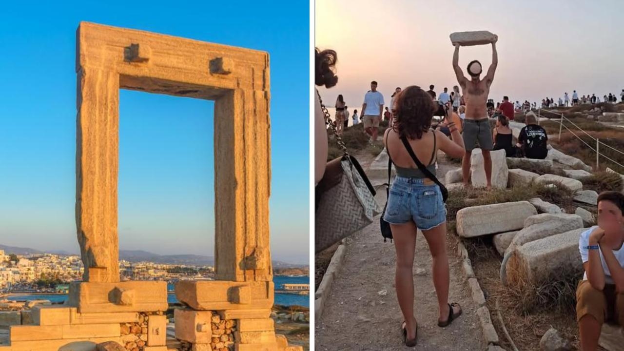 ‘Crossed the line': Tourist's ‘disrespectful' act at ancient Greek site shocks onlookers