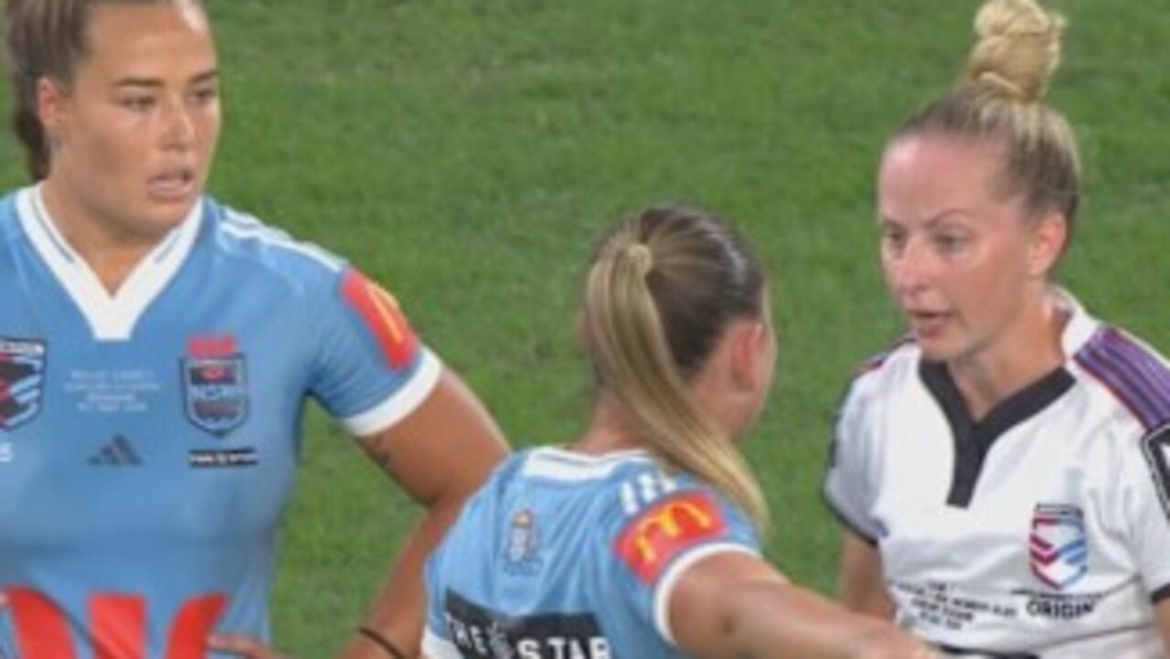 No judiciary charge from alleged eye gouge in opening game of women's State of Origin series
