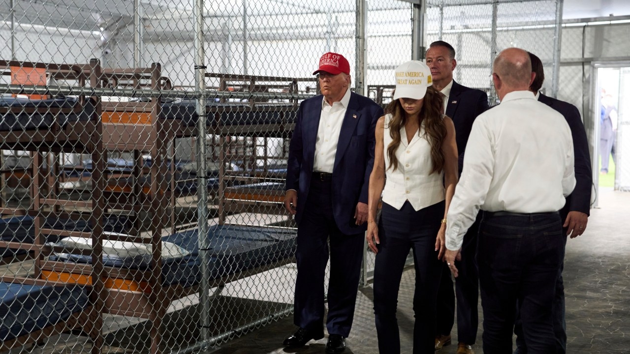 Stark first photos from inside ‘Alligator Alcatraz' reveal bleak Florida digs for up to 5,000 migrants