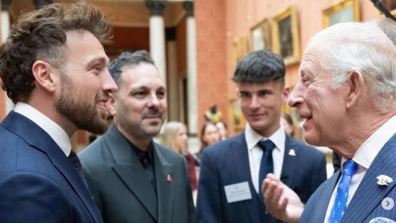 'He was so cool about it': British television presenter Sam Thompson reveals the 'mortifying' way he addressed King Charles, and the monarch's response