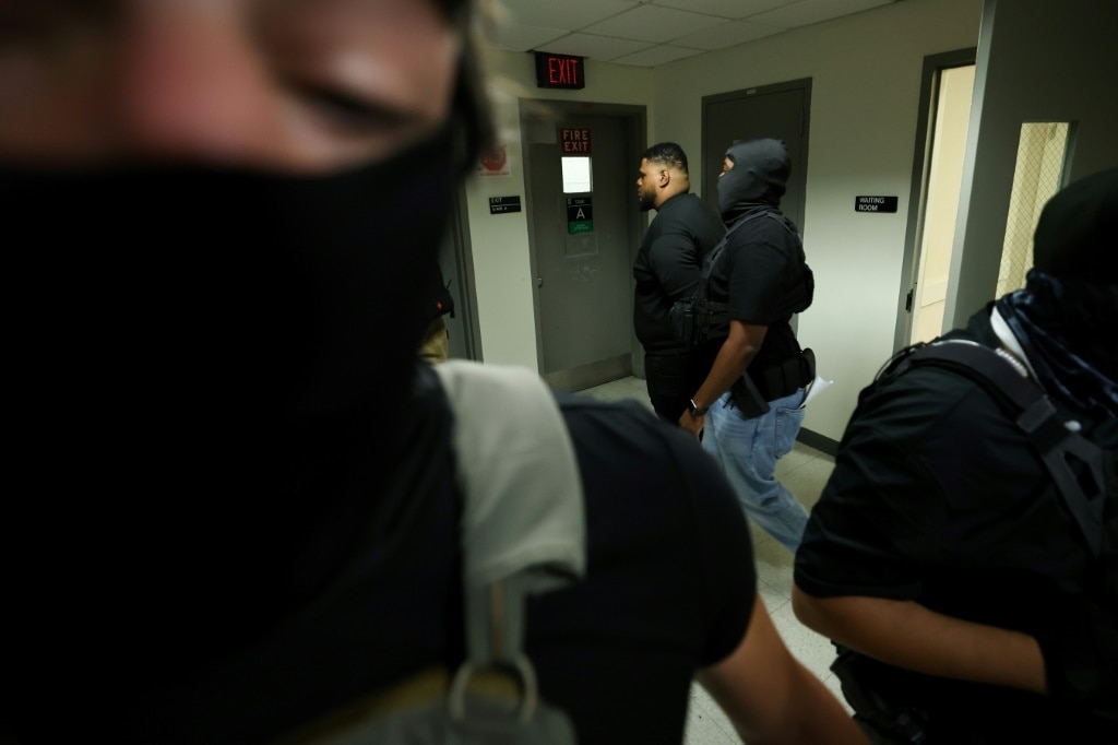 'A trap' - Asylum seekers arrested after attending US courts