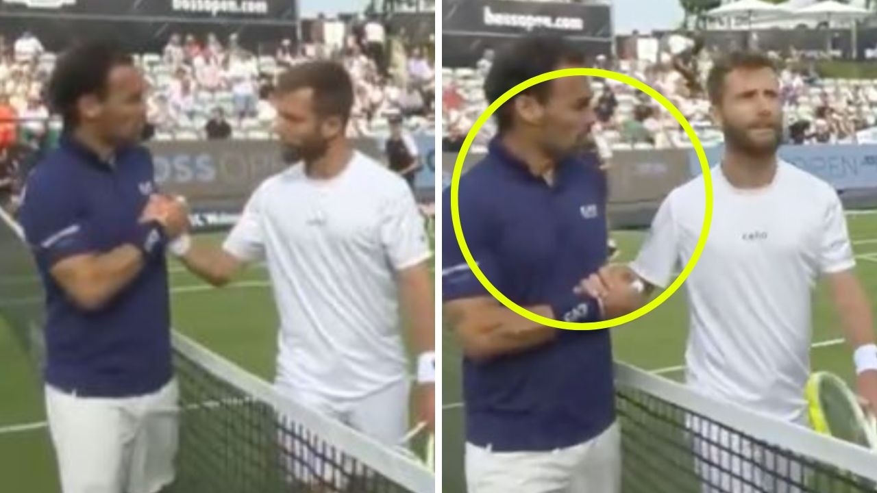 ‘Piece of s**t': Intense tennis handshake rocks tennis world