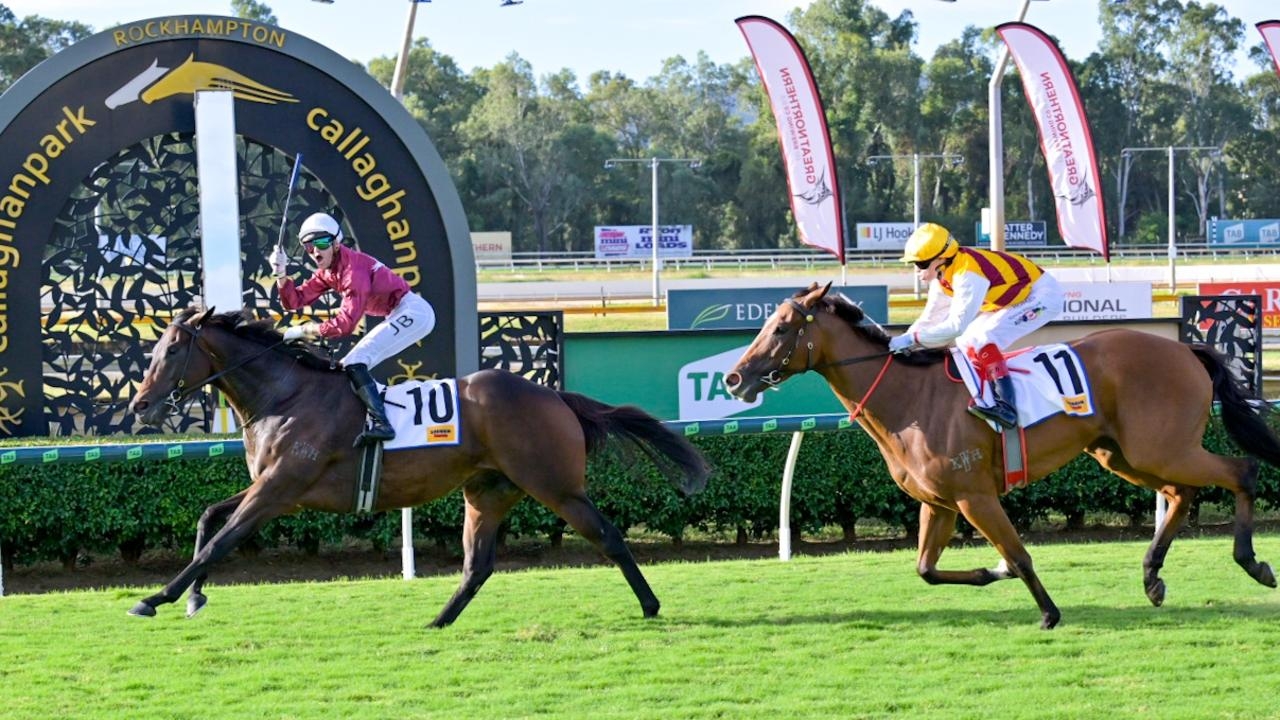 Trainer Matt Dunn was surprised when Lubrication upset the big guns to win the $1m The Archer slot race in Rockhampton