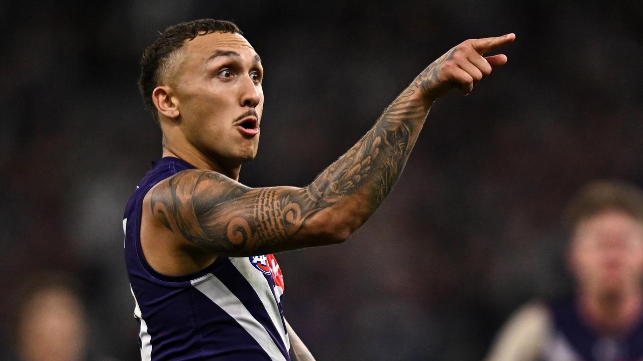 Fremantle coach Justin Longmuir didn't see Shai Bolton's scoreboard taunt against Essendon but was OK with it anyway