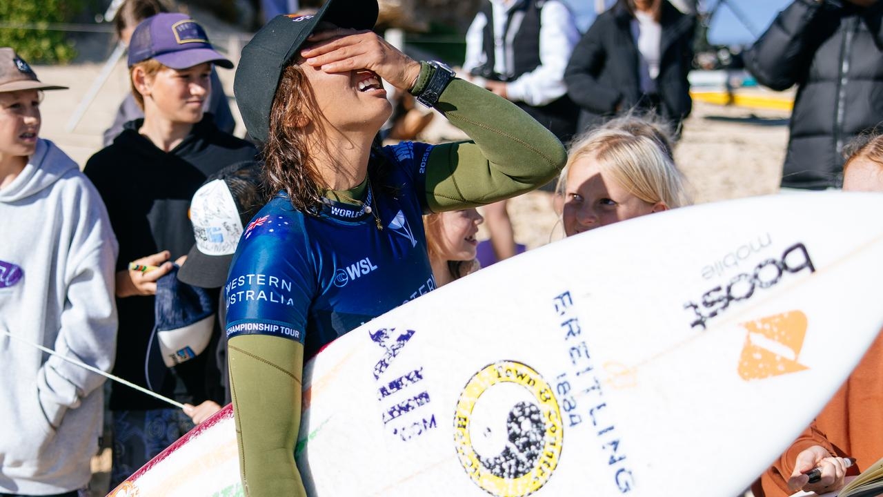 Sally Fitzgibbons missed the mid-season cut again, denied in cruel fashion by the world No.1 at Margaret River