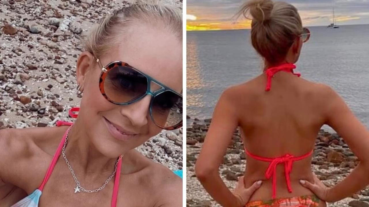 Carrie Bickmore sizzles in skimpy bikini while on holiday with Tommy Little
