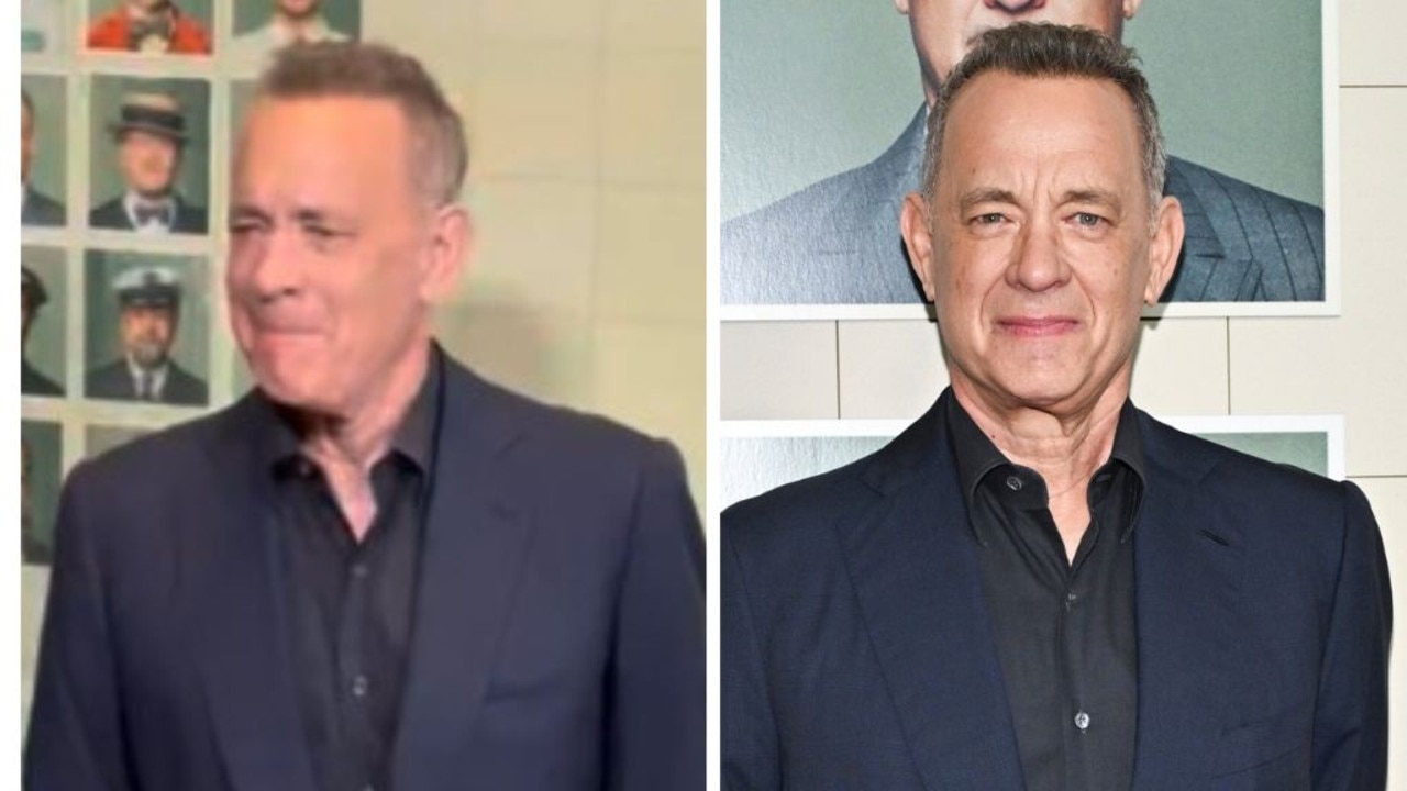 Tom Hanks jokingly tells off photographers on red carpet: ‘Shut up!'